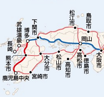 新幹線・基本整備計画地図3